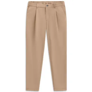 Bugatti Bundfaltenhose »Tapered Fit« mit Flexcity Performance Stretch, beige
