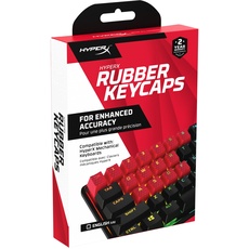 HyperX Rubber Keycaps - Gaming Accessory Kit, 19 Tasten, Englisch (US) Layout, Rot