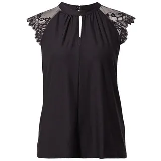 Vero Moda Vmmilla Sl Lace Tee Schwarz S