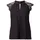 Vmmilla Sl Lace Tee Schwarz S