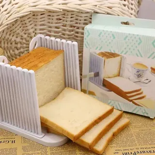 Gavigain natur Brotschneidehilfe, Multifunktionale Brotlaib-Toast-Schneideform, Brotschneide-Schneidwerkzeuge, Küchenzubehör, Faltbare Küchen-Backwerkzeuge Für Selbstgemachtes Brot