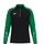 Ziptop Trainingsshirt Schwarz/Grün M