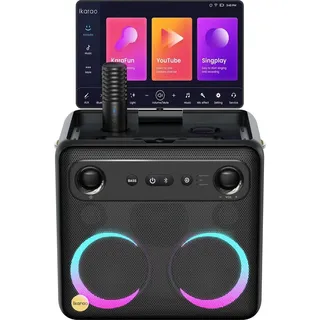 ikarao Break X2 Karaoke-Anlage Touchscreen, Inkl. Mikrofon