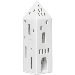 Räder 14446 Living Windlicht Turm Porzellan 6 x 6 x 20.5 cm