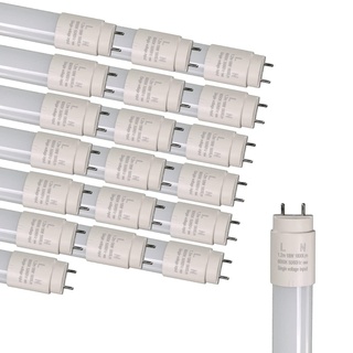 Jandei - x20 LED Röhre 120cm 18W, Kaltweiß 6000K, 2160 Lumen, Standard T8 G13 Stecker, Beleuchtung für Büros, Flure, Garagen, Handel, 220V. 1 Anschluss.