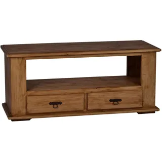 MiaMöbel Mexico TV-Kommode Massivholz Pinie Mexiko Möbel Mexikanisch