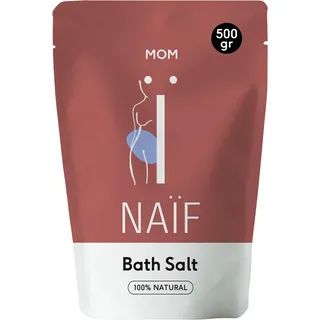 NAÏF - Magnesium Badesalz - Schmerzen und Krämpfe lindern - Muskelentspannung - Magnesiumsalz zum Baden - Bath Salt - 500g