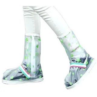 La Vague RAIN FLOWER Überziehschuhe Größe S Transparent