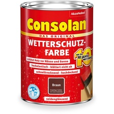 Bild von Wetterschutz-Farbe 5l (Braun)