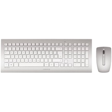 Bild DW 8000 Wireless Tastatur DE Set weiß/silber