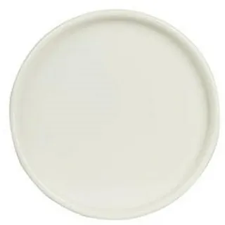 Dekoteller , Weiß , Metall , Uni , rund , 38.00x2.50x38.00 cm , robust , Dekoration, Dekoartikel, Dekoteller & -tabletts