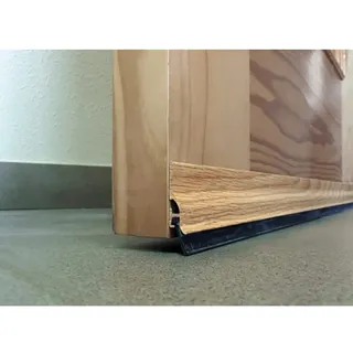 BURLETE UNTER TÜR KLEBER LABIO BURCASA 105 CM Eiche 128330 ALUMINIUM