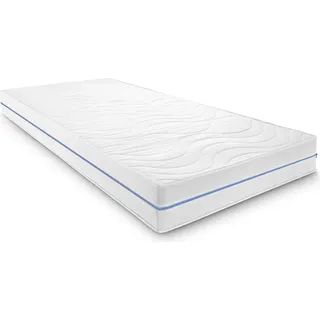 Ergonomische Matratze 90x200 cm 7-Zonen Supportho Premium, Höhe 18 cm, Härtegrad H2/H3