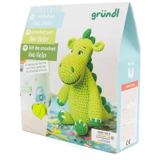 Gründl Häkeltier Dino Dieter, Nähset, Häkelset