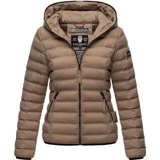 Navahoo Damen Stylische Steppjacke Übergangsjacke mit Kapuze Neevia