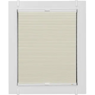 SUNLINES Wabenplissee One Size Style Honeycomb VD 120 x 210 cm beige/weiß