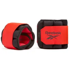 Reebok Unisex-Adult Flexlock Handgelenkgewichte, Schwarz, 2 x 2 kg