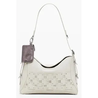 Desigual Damen Tasche aus Polyurethan in Beige 25WAXPBR_BE6006 - Beige
