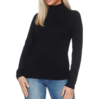 Vero Moda Vmglory Rollneck Blouse Noos Bluse, Schwarz XL