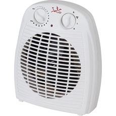 JATA TV78 Elektrischer Badheizkörper mit verstellbarem Thermostat, 2000 W, 2 Wärmeleistungen und Ventilator, schnelle Erwärmung, Überhitzungsschutz, Tragegriff