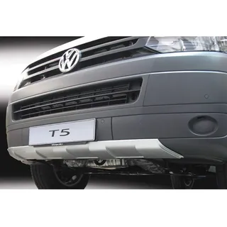 RGM Frontspoileransatz 'Skid-Plate' kompatibel mit Volkswagen Transporter T5 Facelift 2010-2015 - Silber (ABS)