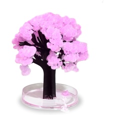 Bild Magic Sakura Baum, Kunstbaum im Kirschblütenbaum-Design, ästhetische Dekoration für das Wohnzimmer