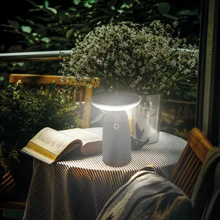 esotec Solarleuchte Leseleuchte TALO 1000 DIMMBAR Akku USB-C wetterfest 102586