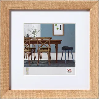 Walther Fiorito Holzrahmen modern braun 40x40 cm 2er Set