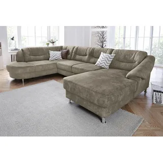 sit&more Wohnlandschaft mit Federkern, wahlweise mit Bettfunktion