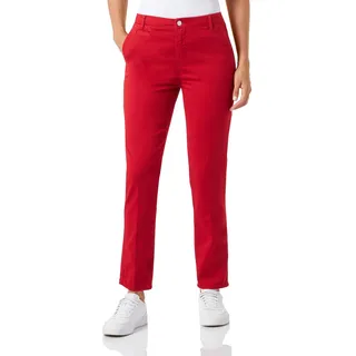 United Colors of Benetton Damen 4Gd7558S3 Hose, Rot 6v3, 36