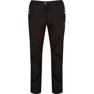 Regatta Great Outdoors Geo Softshell II Hose, lange Länge RG1027 (42 DE) (Schwarz) - Schwarz