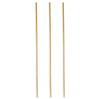 Papstar 100 Trinkhalme, Stroh "pure" Ø 4 mm · 20 cm