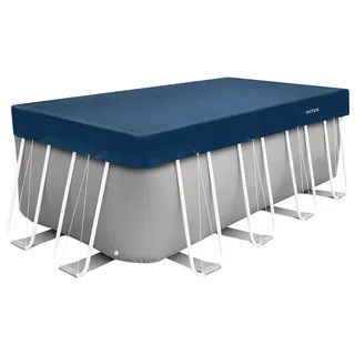 INTEX Poolabdeckung 400 x 200 cm Rechtwinklig PVC - Blau