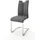 Freischwinger Kunstleder grau 2er Set