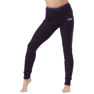 Odlo Active Warm Originals Eco Leggings - Dark Sapphire / Sundried Tomato L