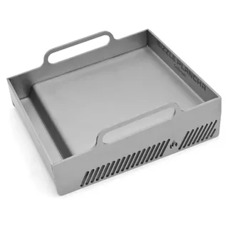 Grillrost.com Das Original Plancha 3,43 kg rostfrei Silber