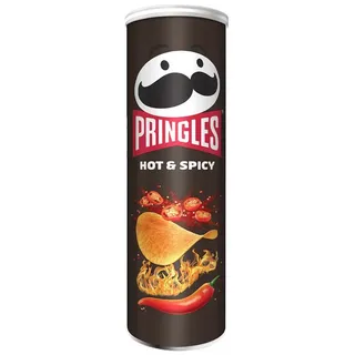 Pringles Hot and Spicy Stapelchips mit scharf würzigem Geschmack 165g