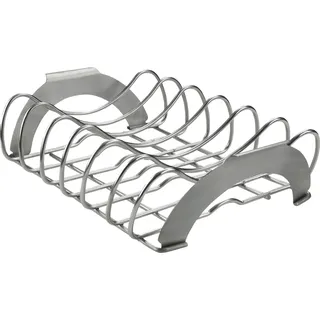 Napoleon Spare Rib Halter 46 x 29 cm Edelstahl schwarz
