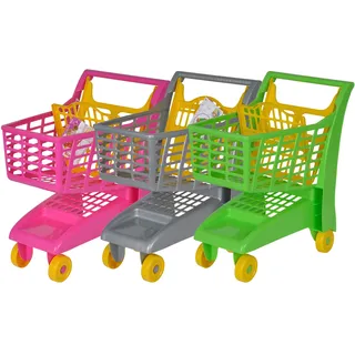 Simba 104503027 - Einkaufswagen, Kaufladen, Rollenspiel, 3-Fach Sortiert, es Wird nur EIN Artikel geliefert