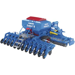 Bruder 02026 - Lemken Solitair 9 Saatkombination blau 1:16