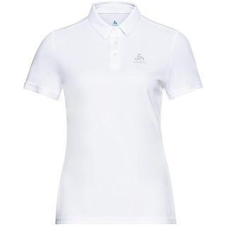 Odlo Damen Cardada Polo T-Shirt (Größe L, weiss)