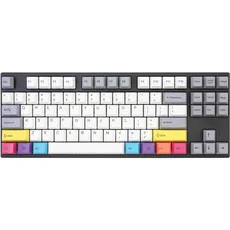 Varmilo VA Series V2 CMYK White LED TKL Mechanische Tastatur (Cherry MX Brown)