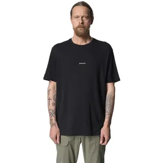 Houdini Tree Message Kurzarm-t-shirt - True Black / Houdini - L