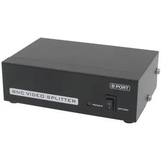 Euroconnex 4075 8p Bnc-splitter - Black