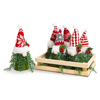 Weihnachtlicher skandinavischer Wichtel - 18 cm - 6 Varianten