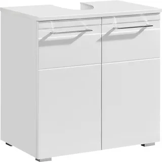 Saphir Waschbeckenunterschrank 60 x 61 cm Weiß