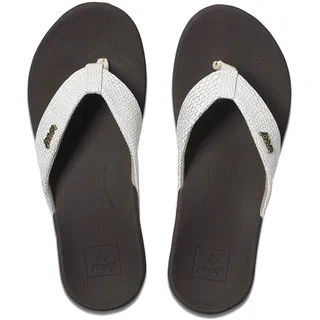 REEF Ortho-Spring, Damen Zehentrenner, Mehrfarbig (Brown/White Bnw), 35 EU (3 UK)