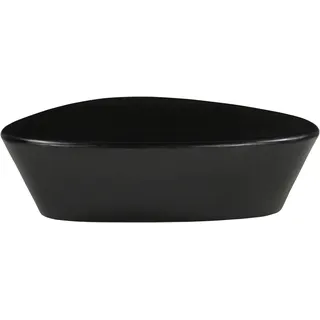 SIT Möbel SIT schwarz B:107cm H:30cm T:78cm, Mango massiv, Tische, Couchtisch, dreieckige Tischplatte