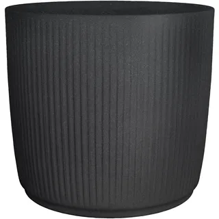 Scheurich Lineto 47 Ø 47 x 47 cm Stony Black