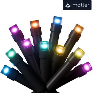 Nanoleaf LED Lichterkette 20 m Schwarz